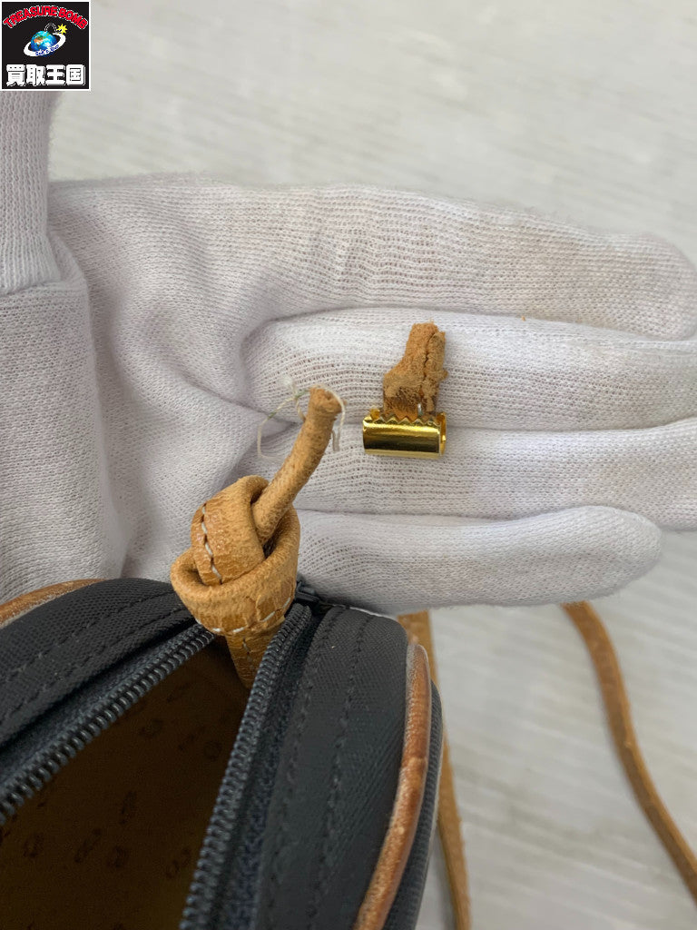 Dior ヴィンテージ ショルダーバッグ グレー