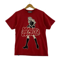 半袖Tシャツ ONE PIECE コラボ ナミ ssカットソー 赤 S レッド