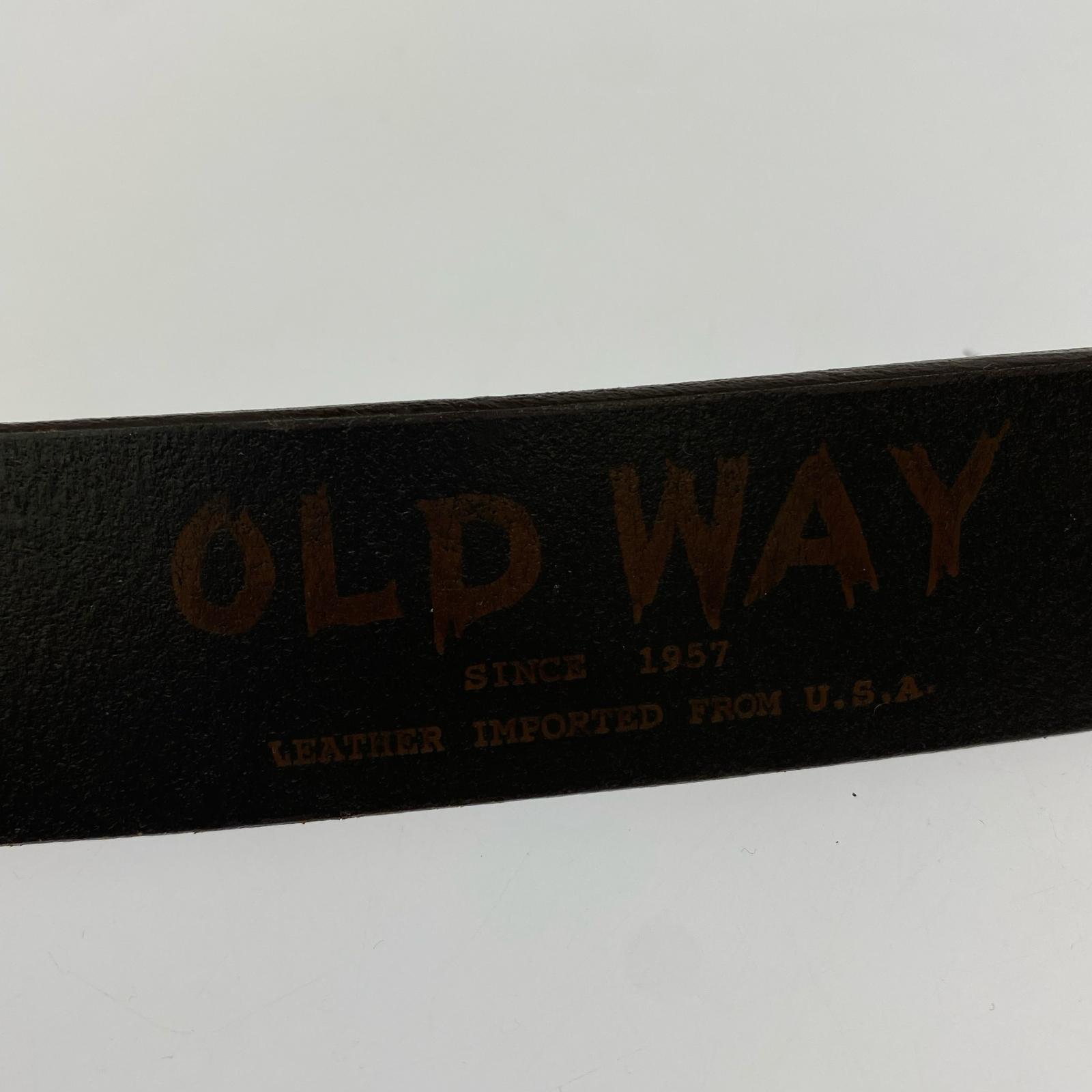その他アクセサリー OLDWAY ベルト ブラウン