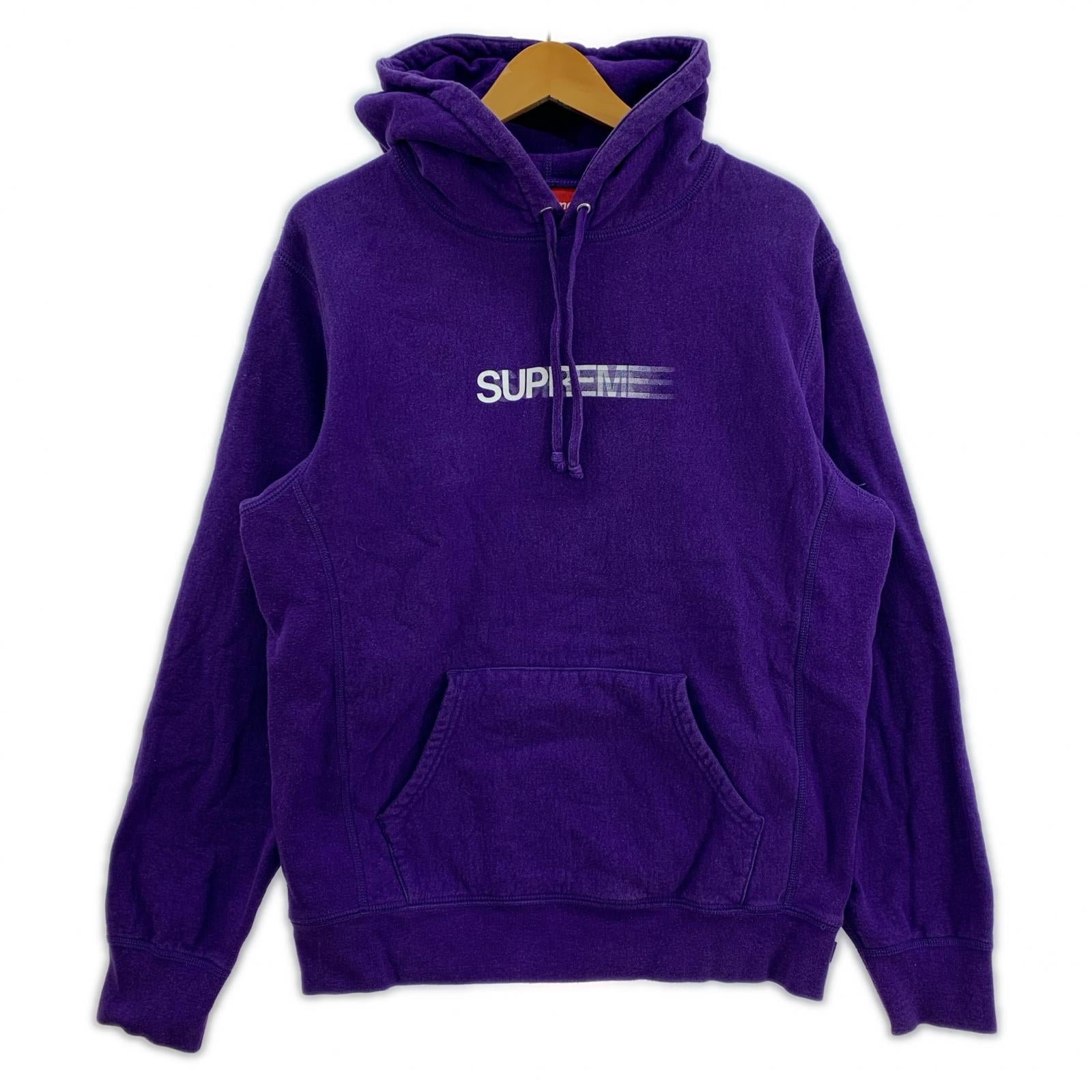パーカー 20AW Motion Logo Hooded Sweatshirt(M) M パープル