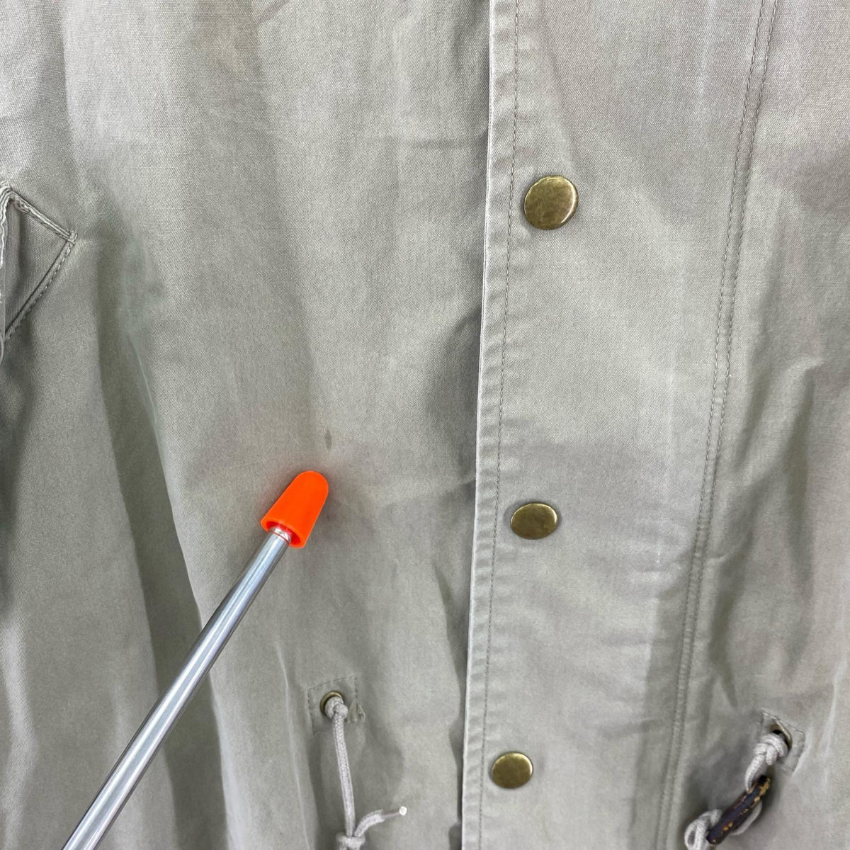 ジャケット 90s POLO SPORT モッズコート(XL) LL ベージュ