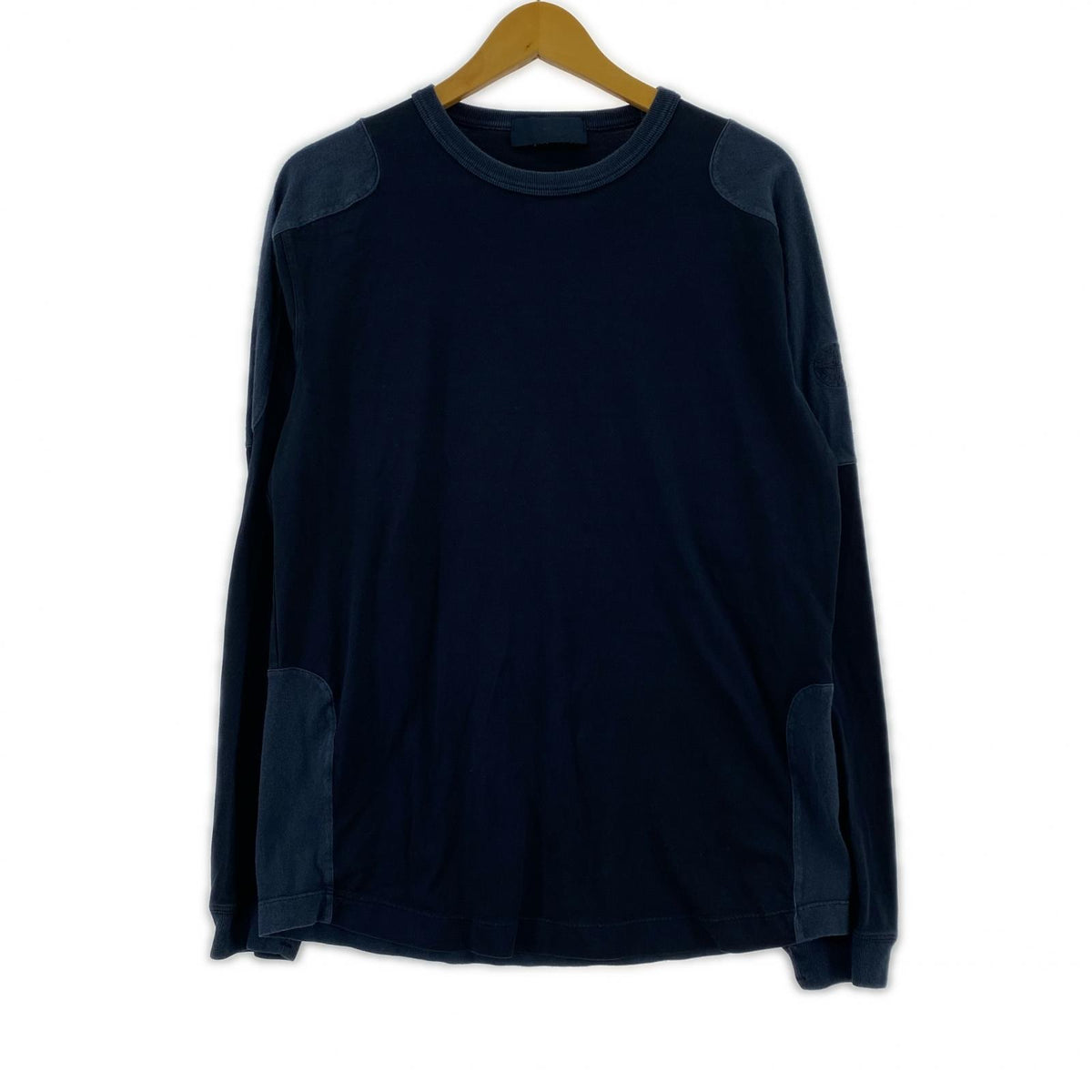 長袖Tシャツ 18SS GHOST PIECE Crewneck T-shirt 紺 (S) S ネイビー