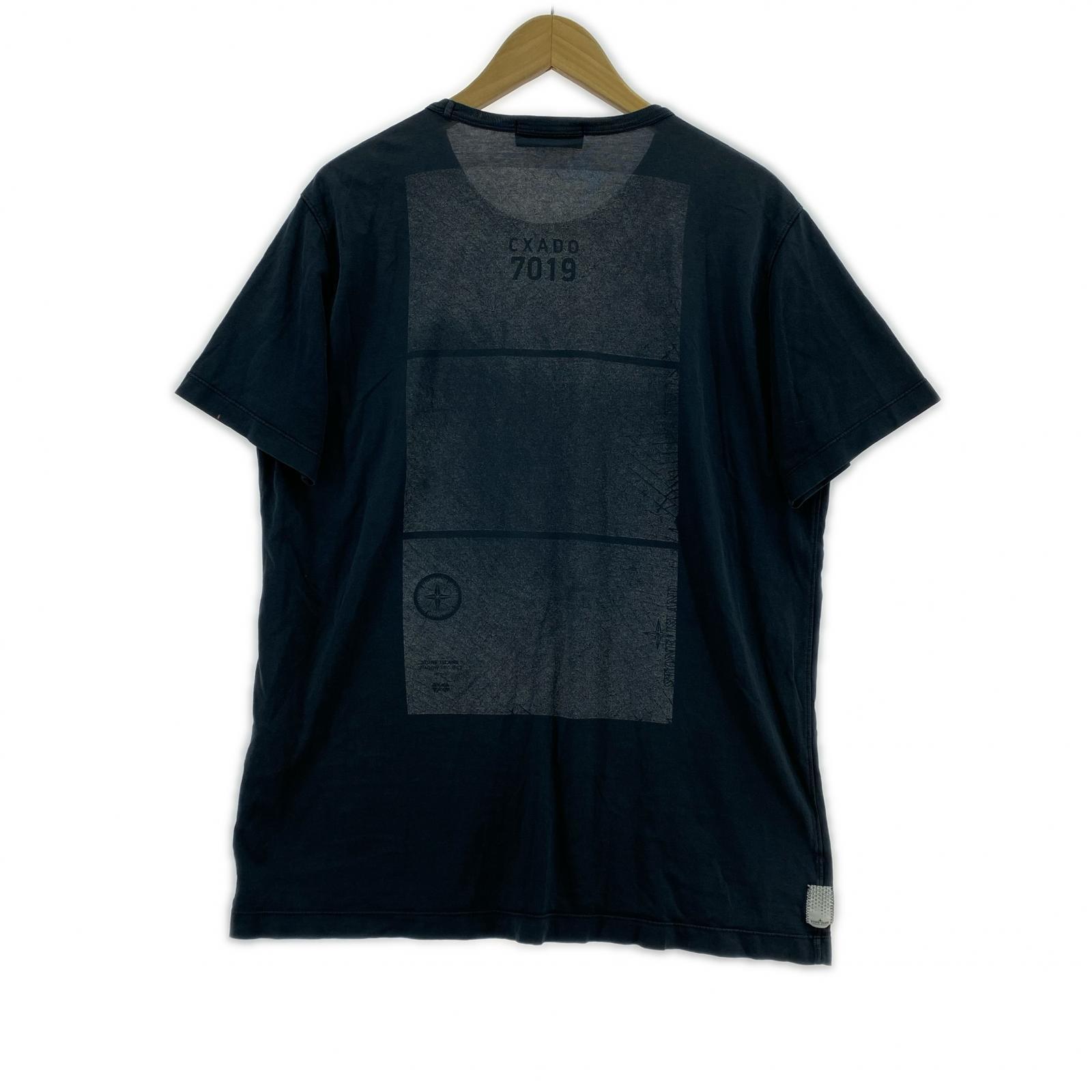 半袖Tシャツ CATCH POCKET-T 紺 (L) L