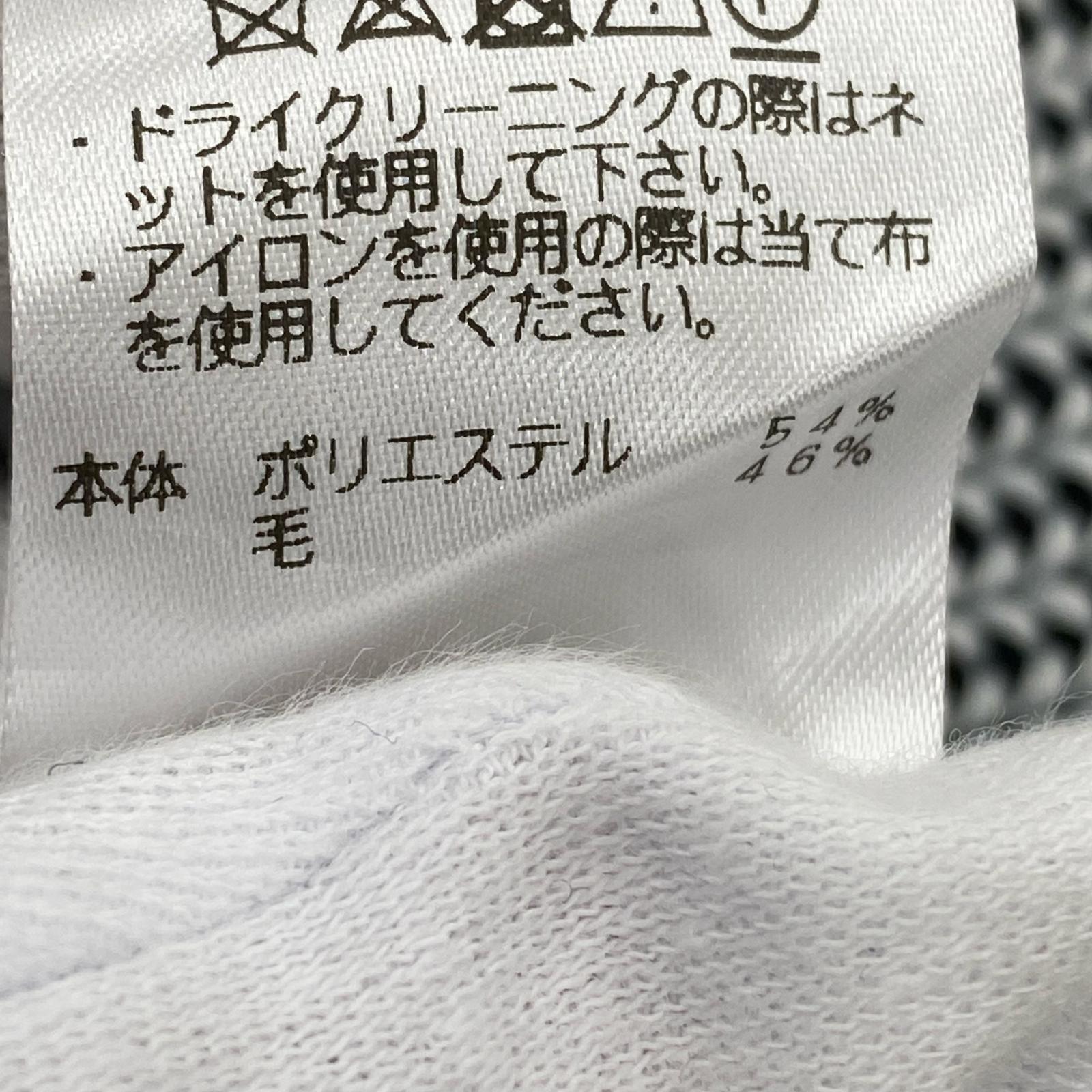 ニット 22AW ambient ribbed knit(3) 3 ブラック
