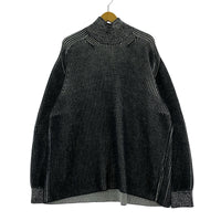 ニット 22AW ambient ribbed knit(3) 3 ブラック