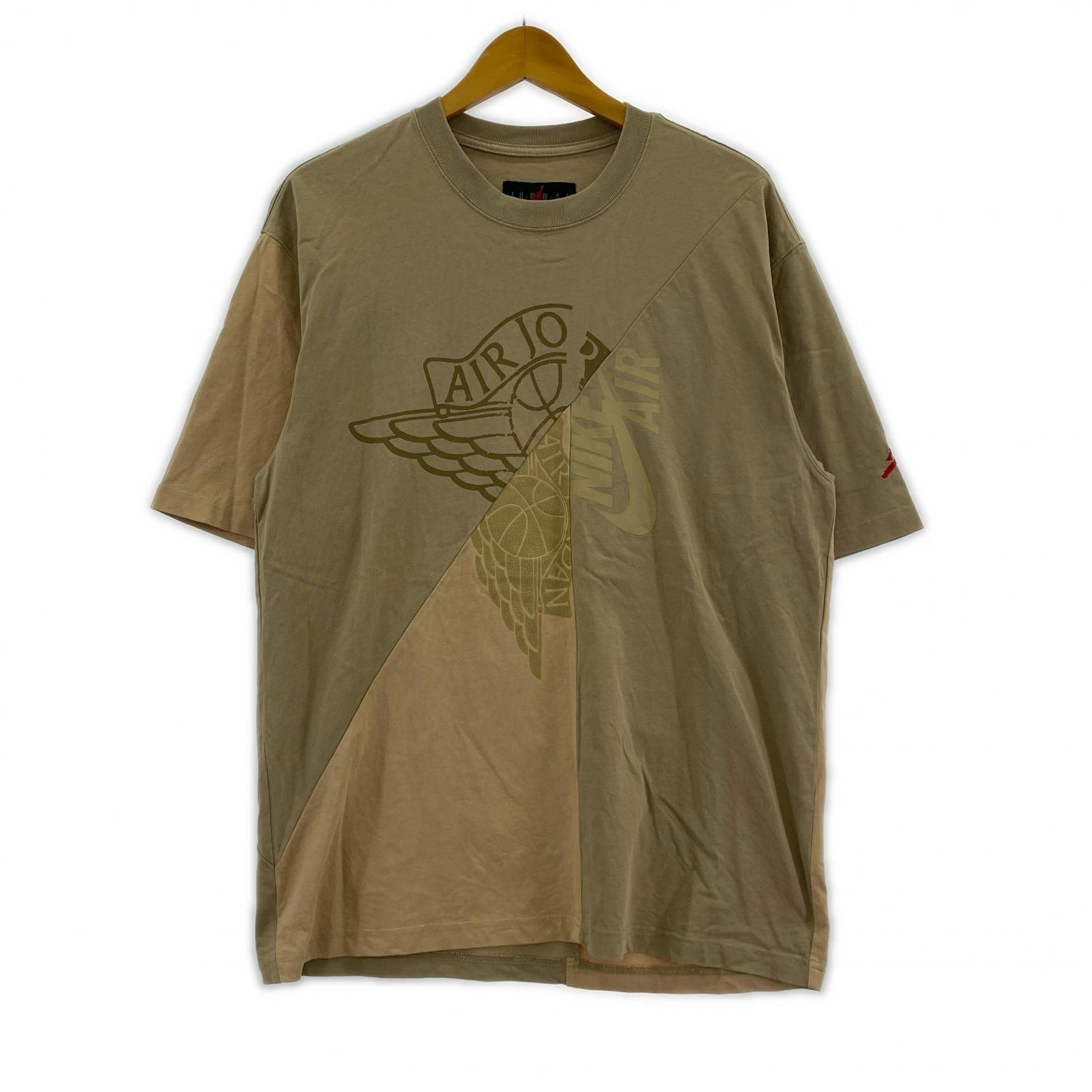 半袖Tシャツ ×TRAVIS SCOTT AS M J TS SS TOP(M) M ベージュ