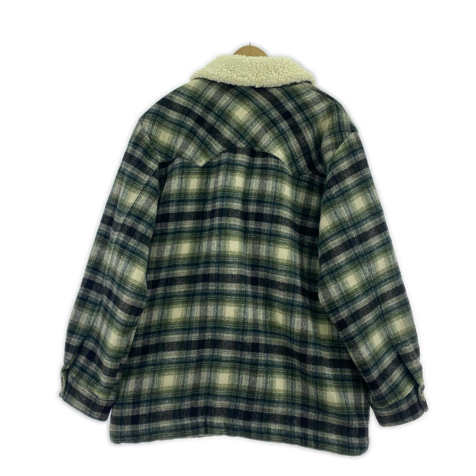 ブルゾン ボアランチジャケット チェック 三角タグ (L) L マルチカラー