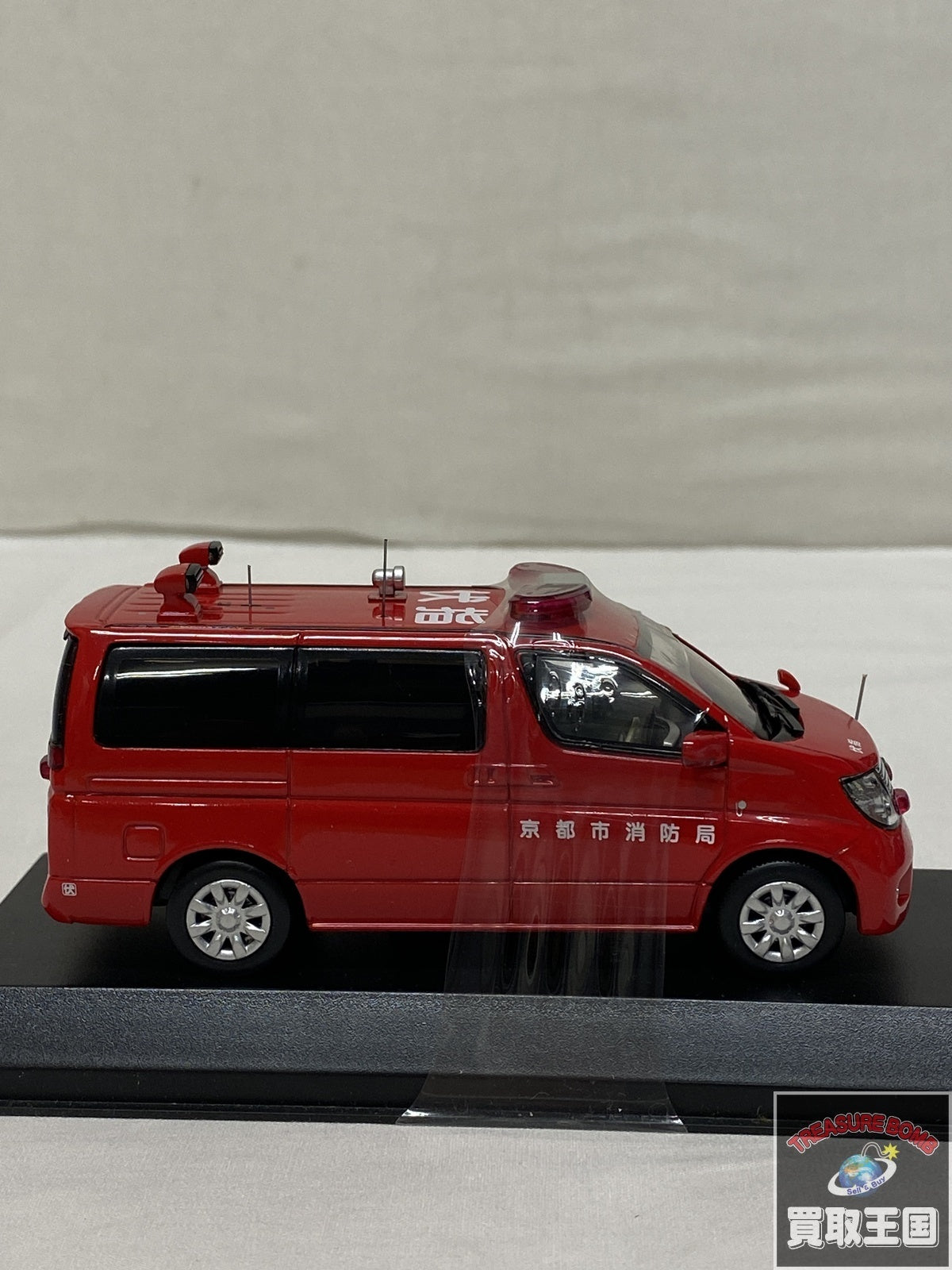 日産エルグランド 2006京都消防車 スケールカー