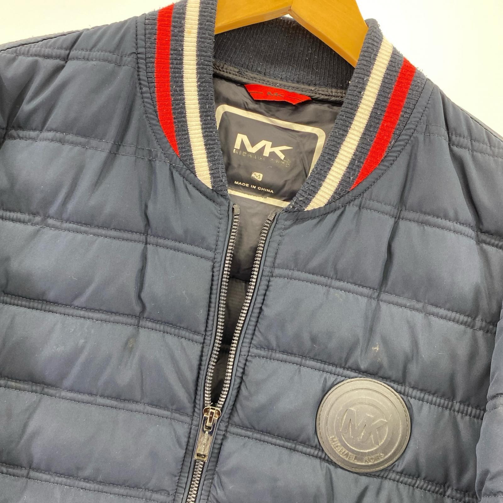 ジャケット 中綿 ブルゾン ネイビー M ネイビー