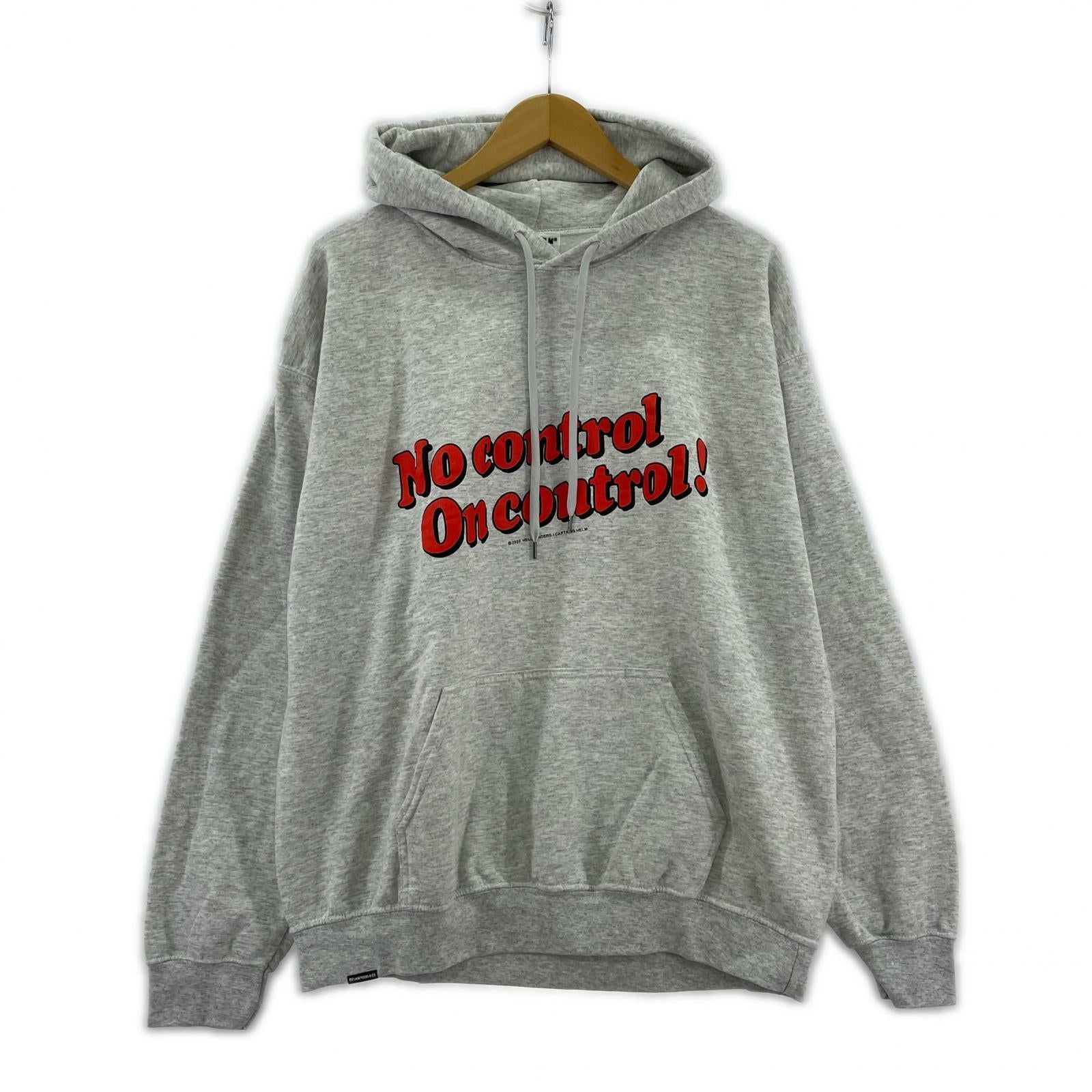 パーカー N.C.O.C. HOODIE M グレー