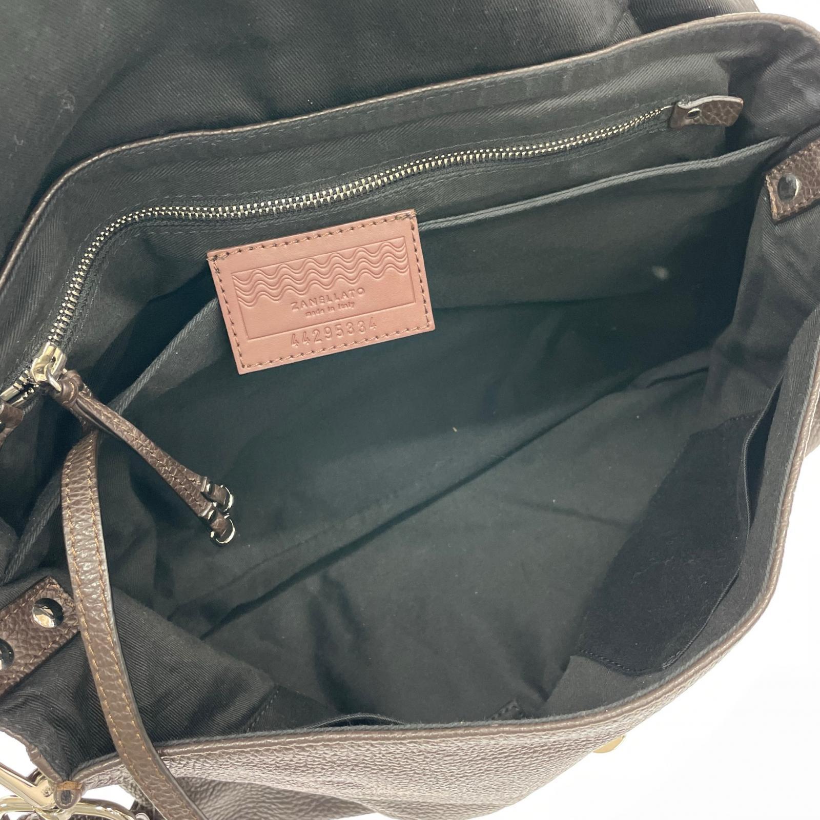 ショルダーバッグ ZANELLATO ブラウン