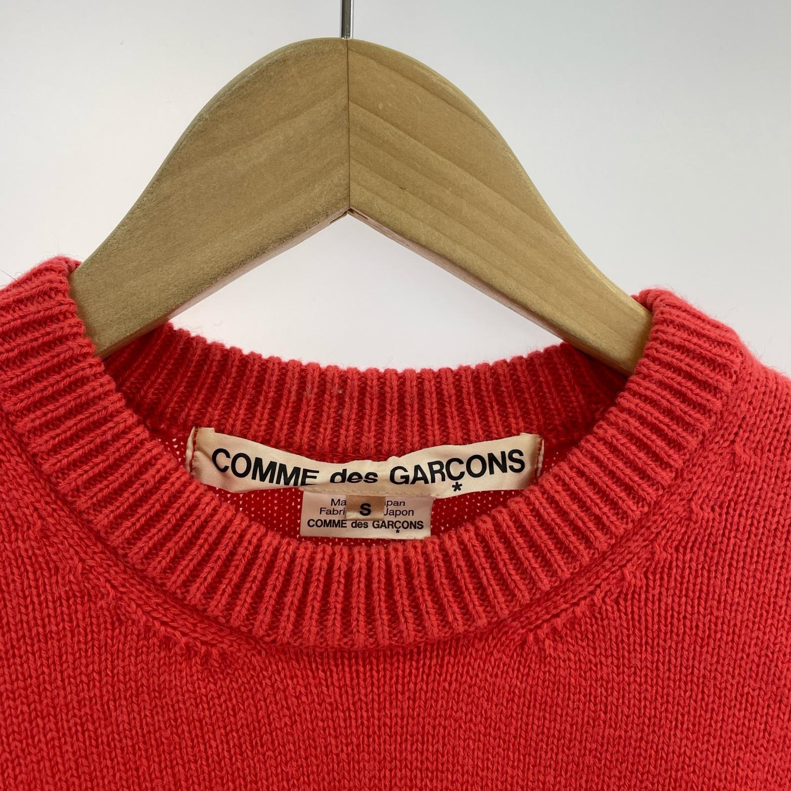 ニット 22AW クルーネック ウエストシェイプ S レッド S レッド