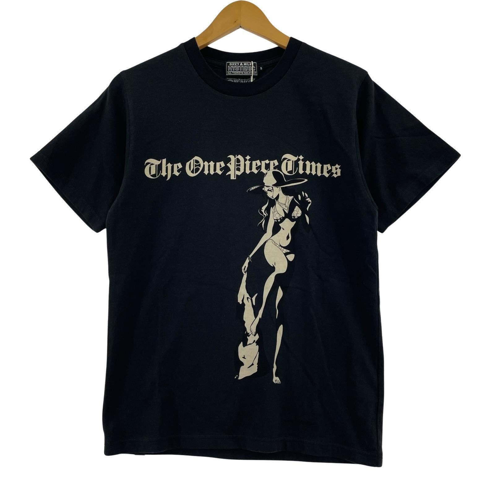 半袖Tシャツ ×ONE PIECE NICO ROBIN 黒 S S ブラック