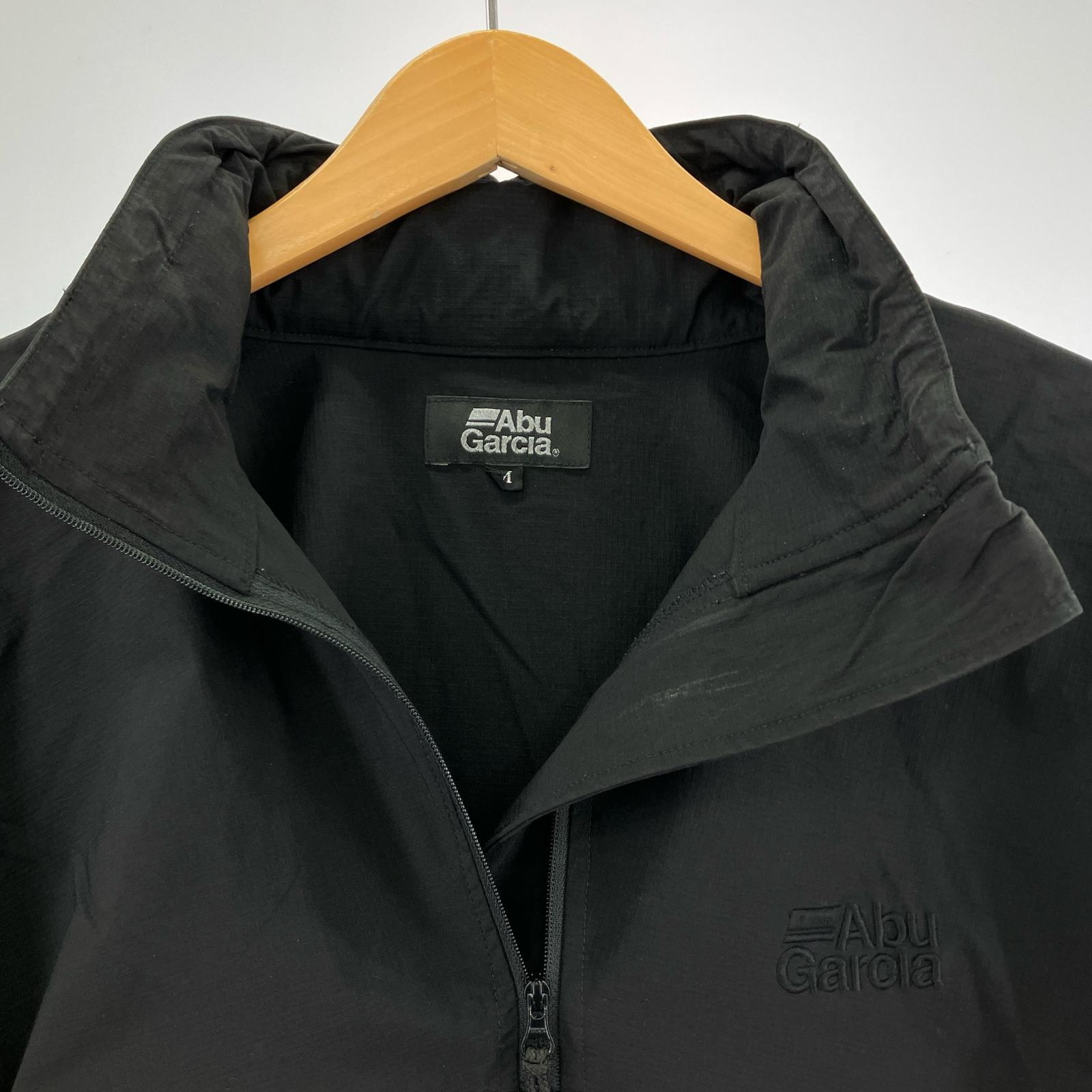 ジャケット Abu Garcia アノラックパーカー ブラック M M ブラック