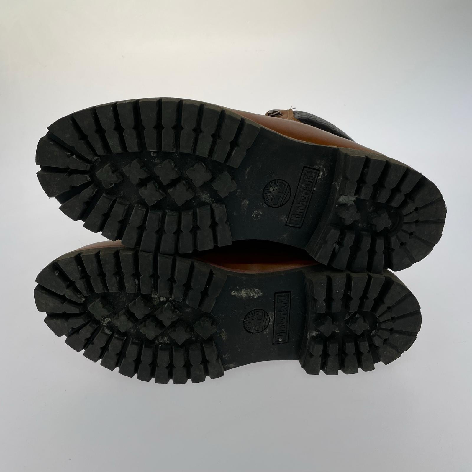ブーツ Timberland レザーレースアップブーツ (27.5cm) 27.5cm (US9 1/2 UK9 EU45) ブラウン
