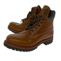 ブーツ Timberland レザーレースアップブーツ (27.5cm) 27.5cm (US9 1/2 UK9 EU45) ブラウン