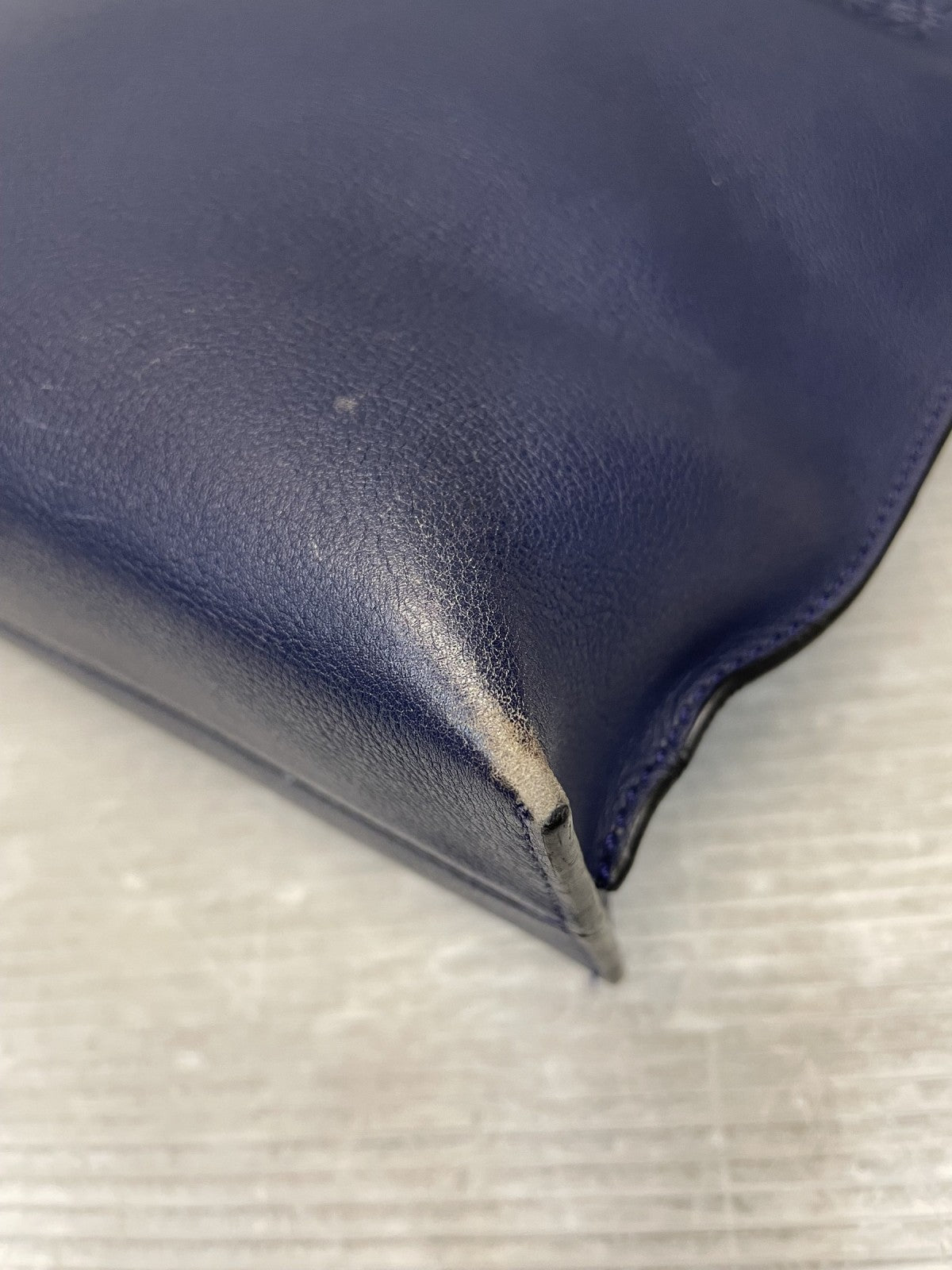 LOEWE Tメッセンジャー ショルダーバッグ ネイビー