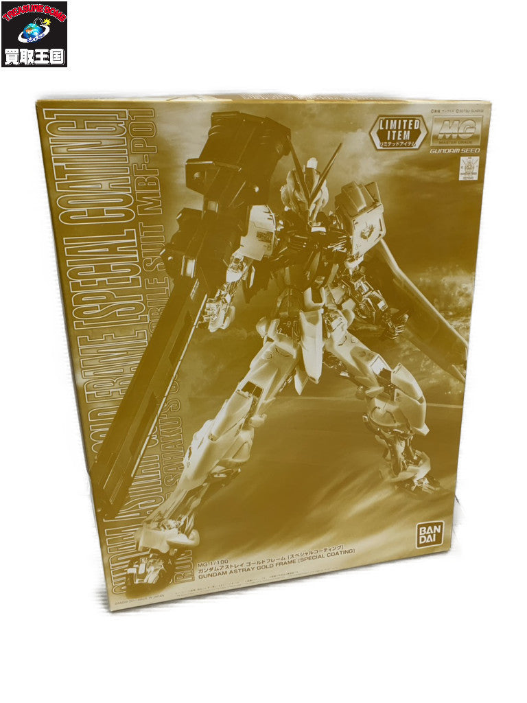 1/100 MG MBF-P01 ガンダムアストレイ ゴールドフレーム フィギュア/グッズ