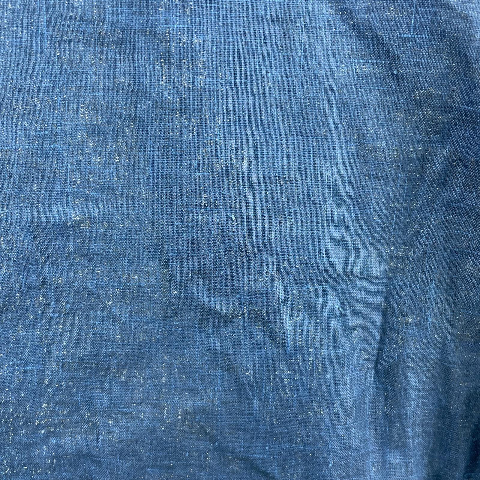 長袖シャツ Yohji Yamamoto POUR HOMME FLAXINDIGO REVERSE R-SPARE インディゴリネン 3襟シャツ 3 3