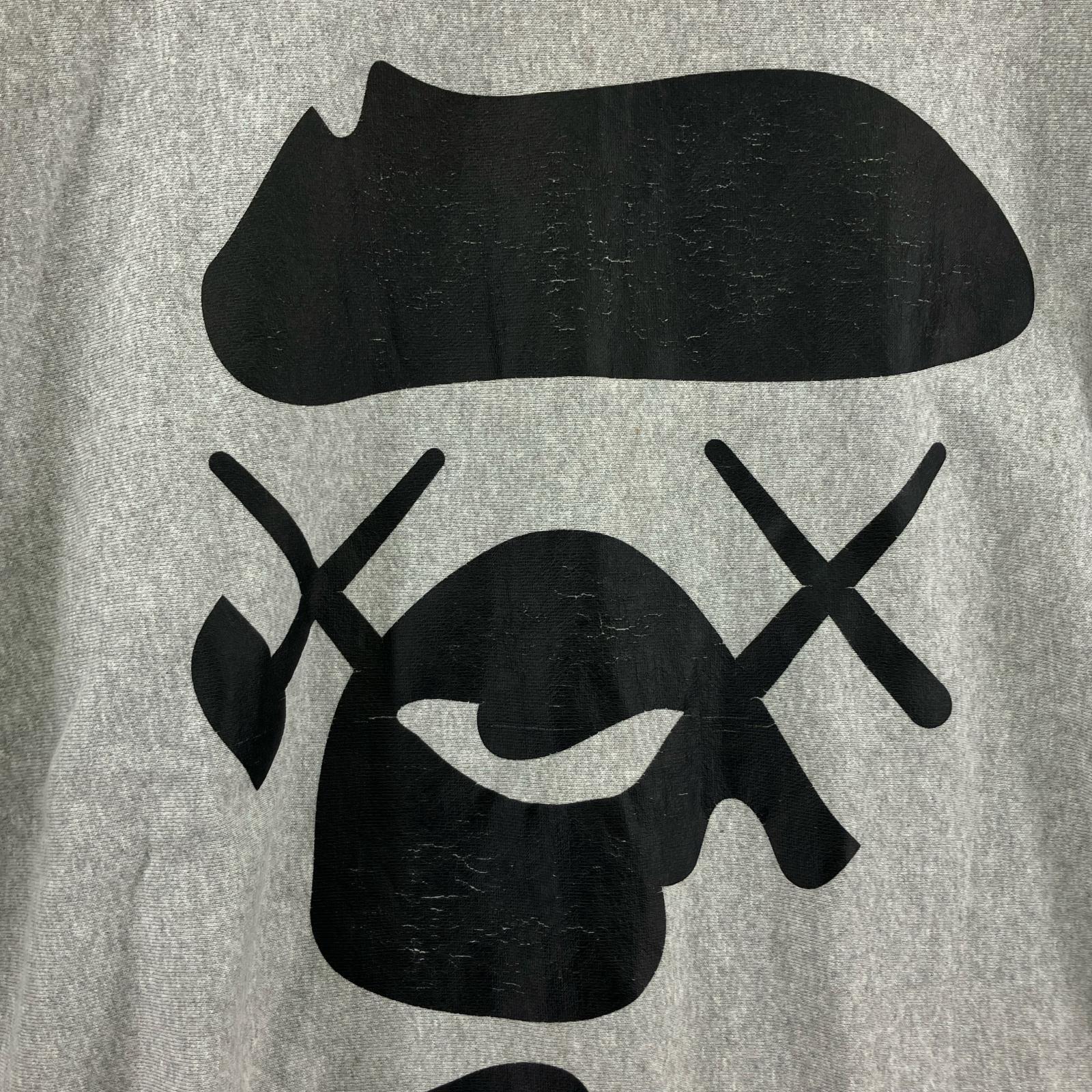 スウェット × KAWS 初期 グレー XL グレー