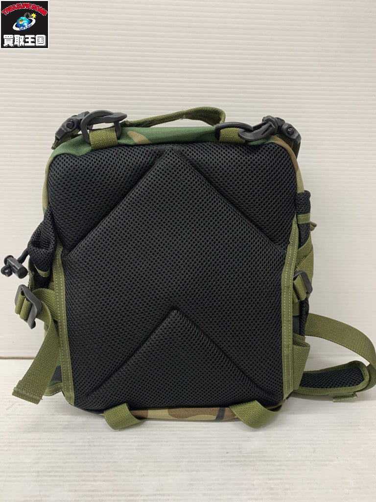 MAGFORCE ミニショルダーバッグ ウッドランドカモ ガン