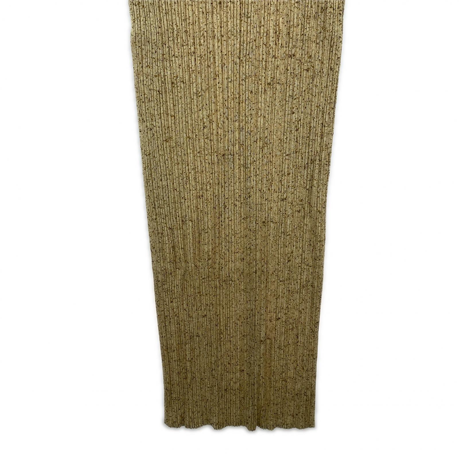 ワンピース PLEATS PLEASE プリーツワンピース 総柄 ベージュ 2 2 ベージュ