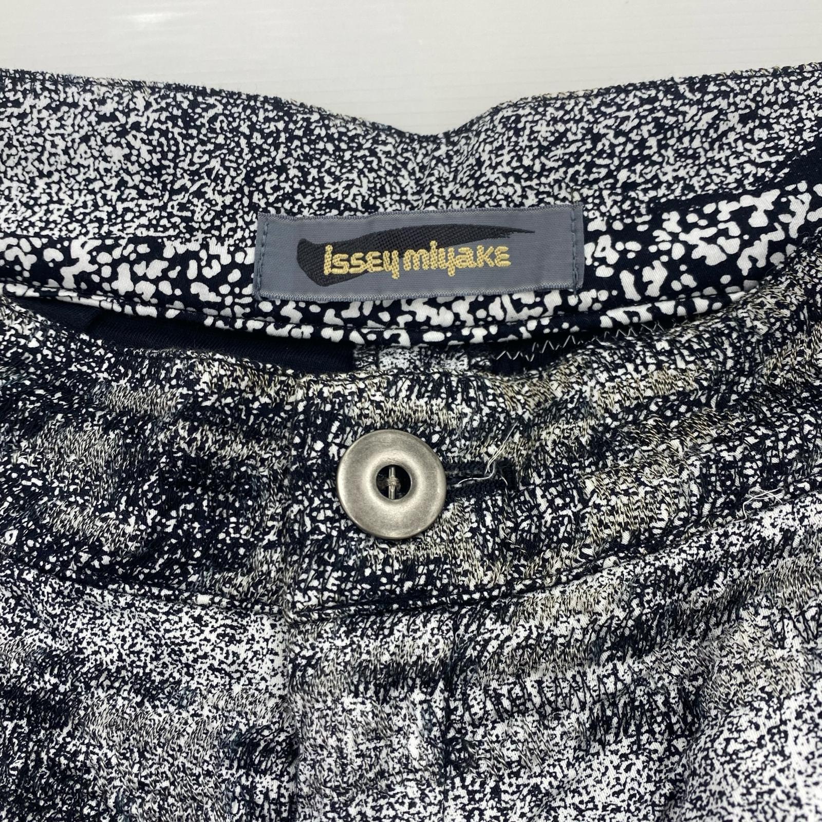 ショートパンツ 80s/筆タグ 総柄ショートパンツ (M) M ブラック