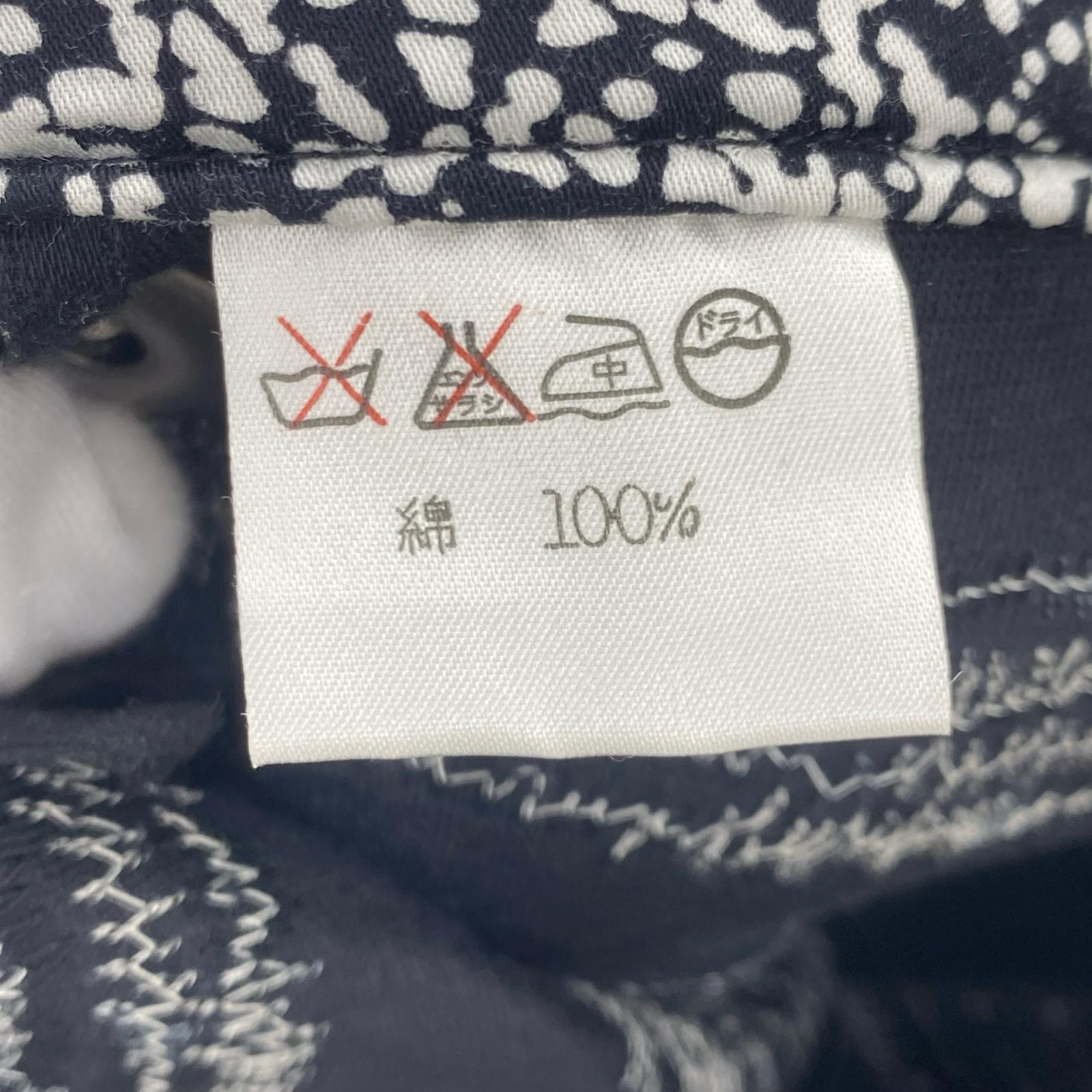 ショートパンツ 80s/筆タグ 総柄ショートパンツ (M) M ブラック