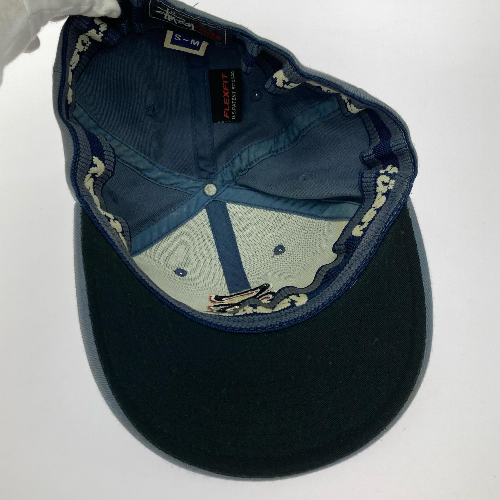 キャップ 90-00s 紺タグ SYロゴ ネイビー S-M