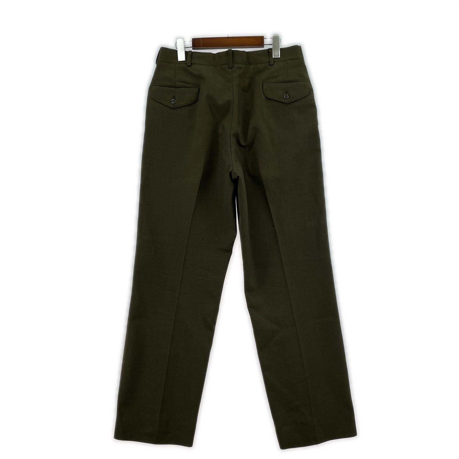 パンツ 70s CHOCTAW MFG トラウザー 33R カーキ