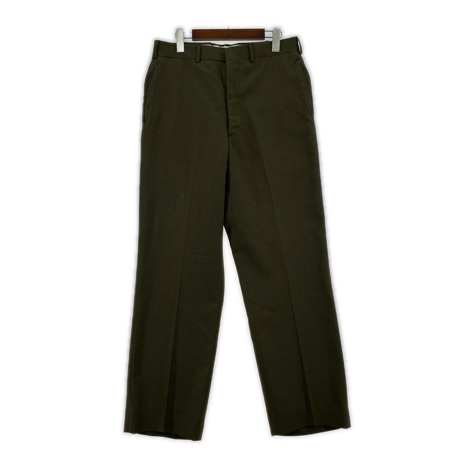パンツ 70s CHOCTAW MFG トラウザー 33R カーキ