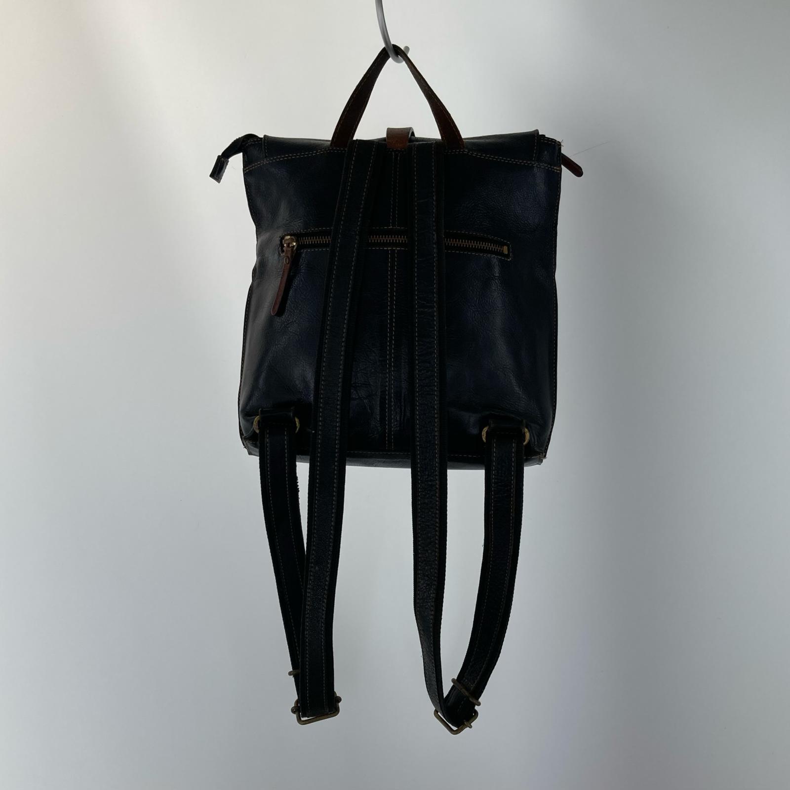 リュック・デイパック レザー BLK ブラック