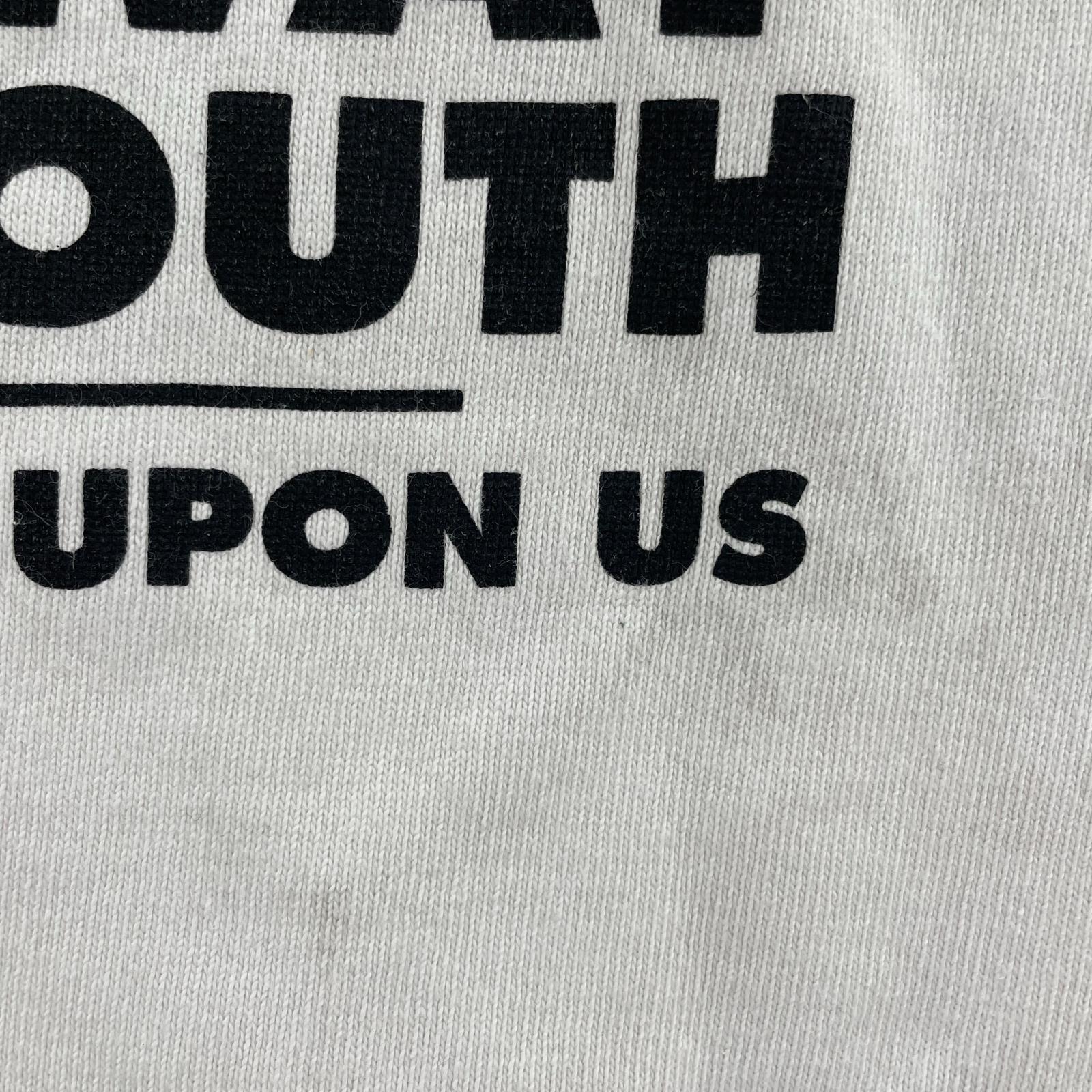 半袖Tシャツ NISHIMOTOIS THE MOUTH Tシャツ 白 (XL) ブラック