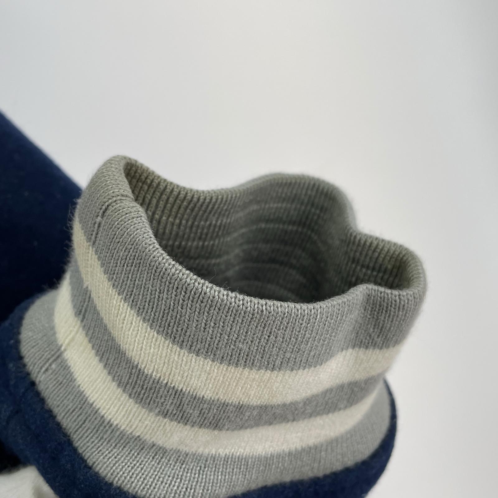 ブルゾン ウールスタジャン(2XL)紺 ネイビー
