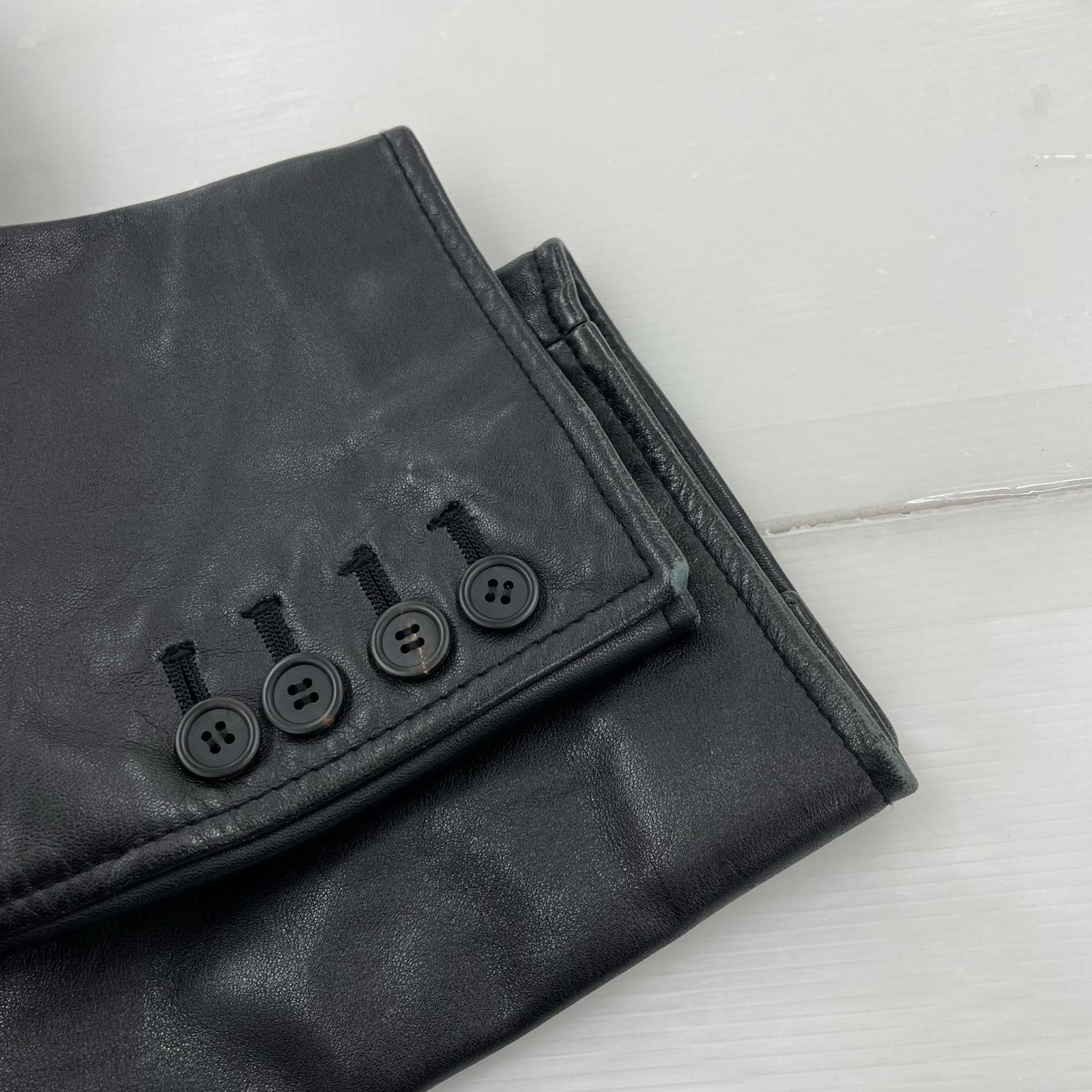 レザージャケット BLK M M ブラック