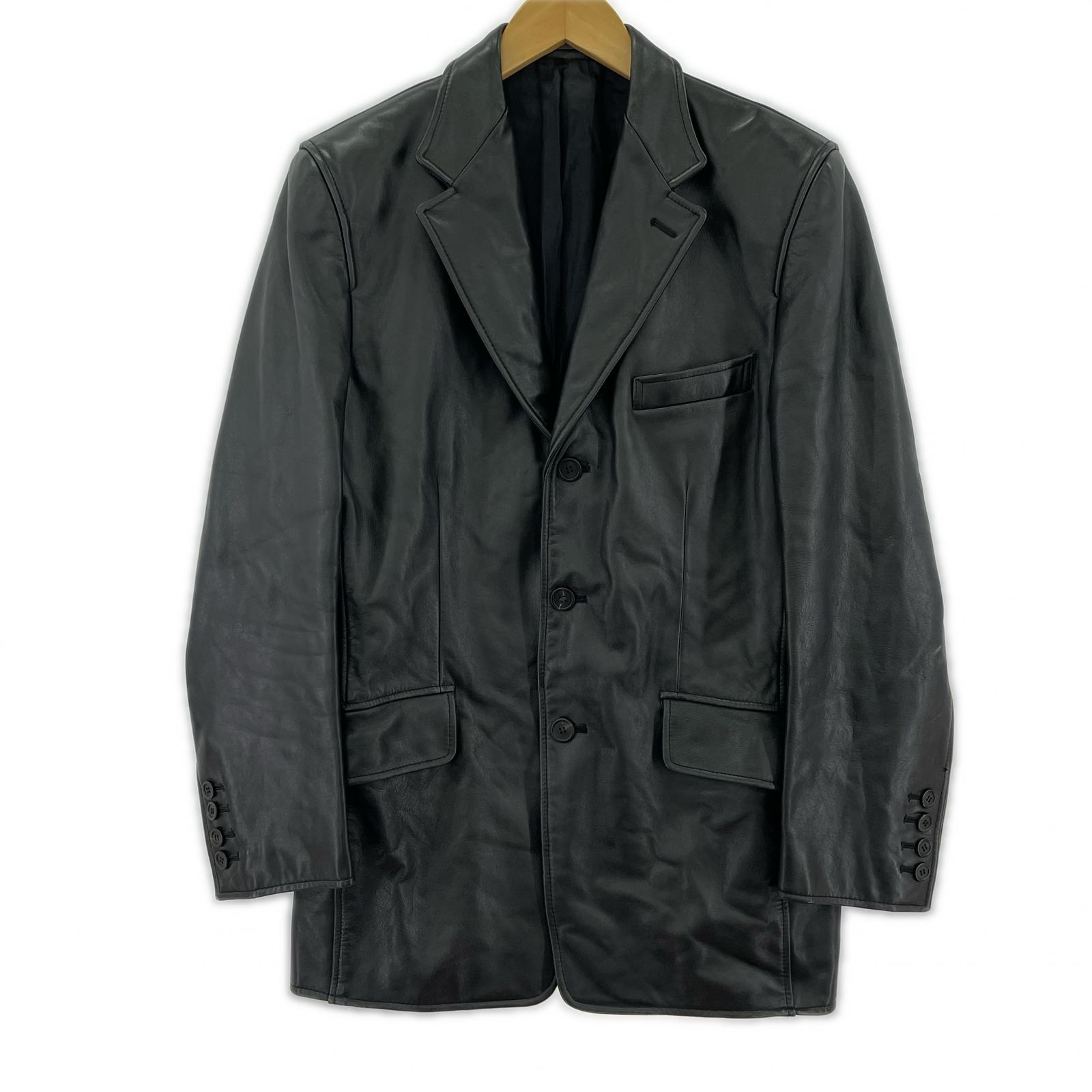 レザージャケット BLK M M ブラック