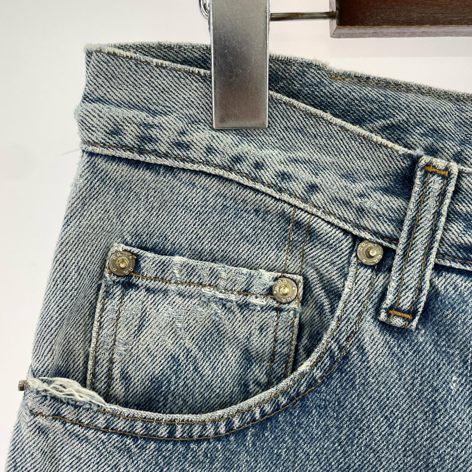 デニムパンツ W31 IND ブルー
