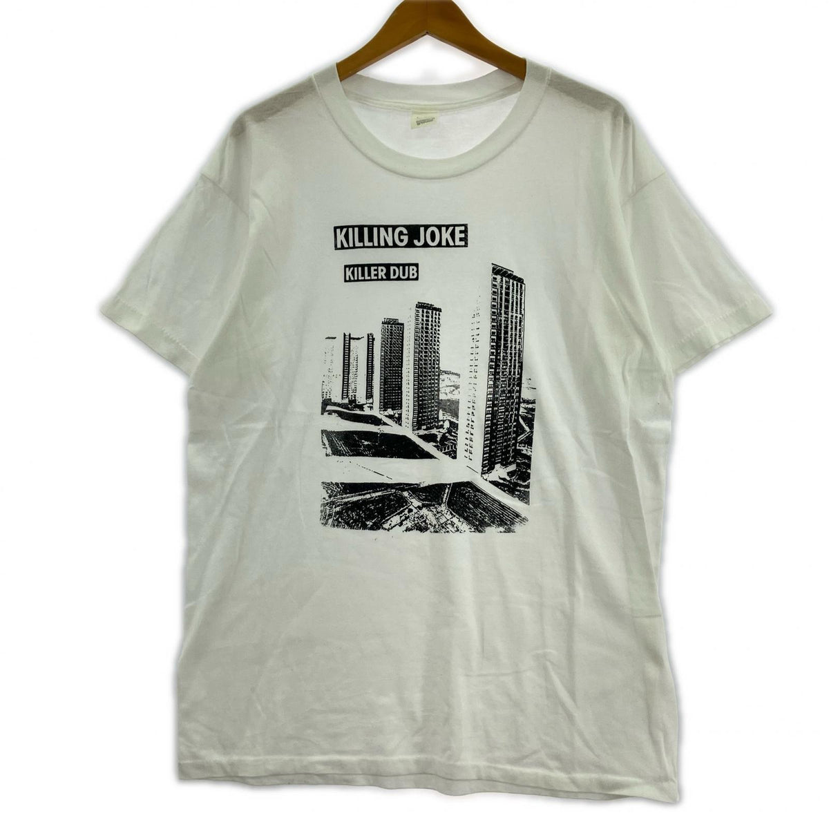 半袖Tシャツ 80s~ KILLING JOKE Print Tee L L ホワイト