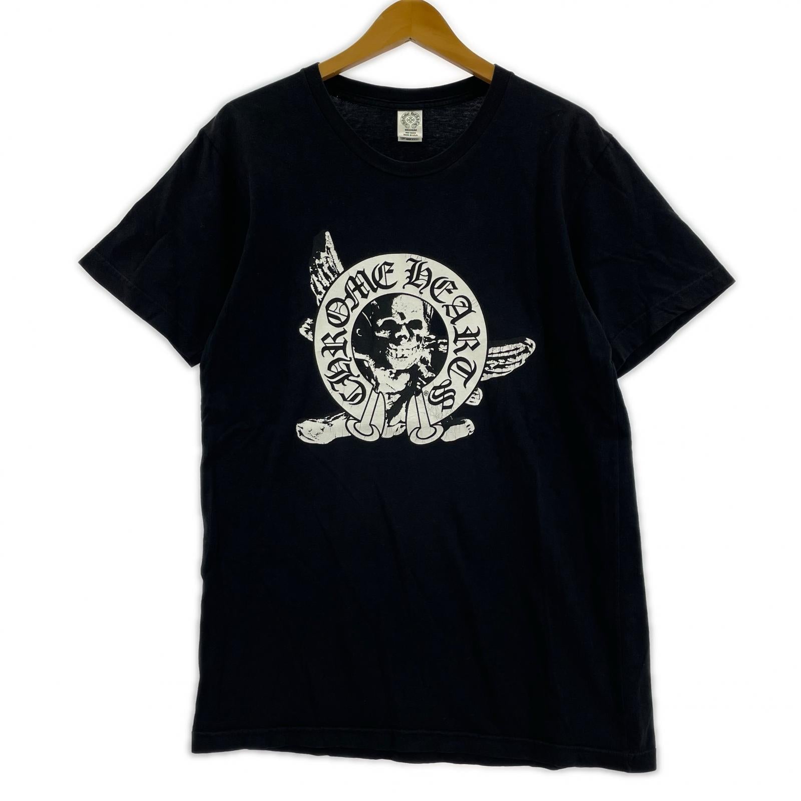 半袖Tシャツ S/S Skull Print Tee BLK M M ブラック