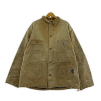 ジャケット Carhartt 襤褸 ミシガンチョアコート キャメル ベージュ