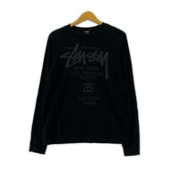 長袖Tシャツ STUSSY 長袖Tシャツ・カットソー S ブラック