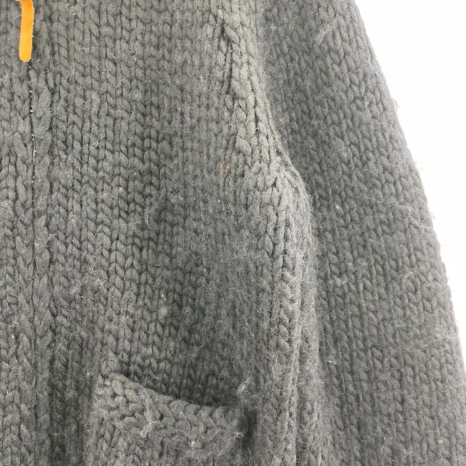 ニット ×LIGHT BOLT ジップアップ ニット ネイビー (M) M ネイビー