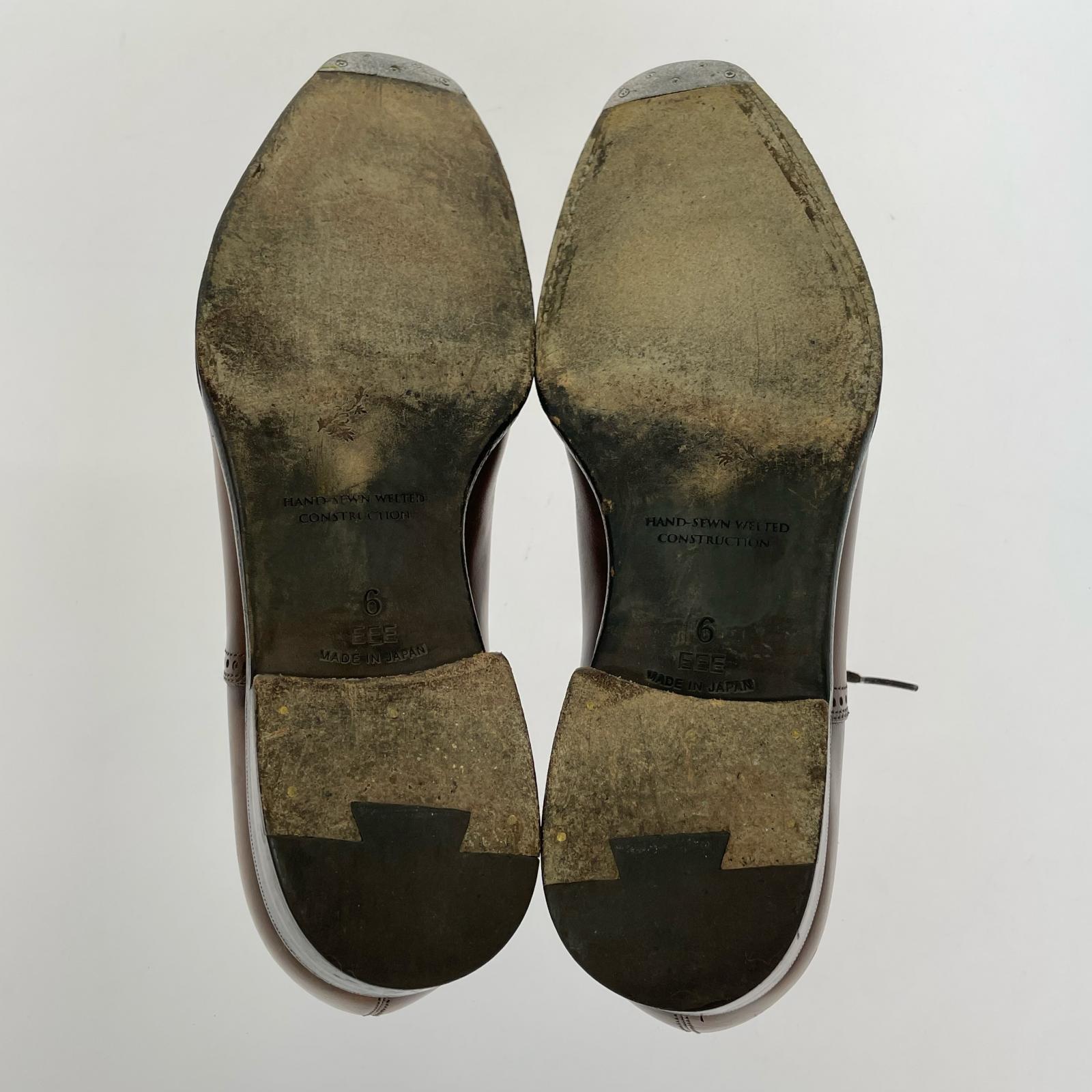 シューズ UNIONIMPERIAL U1521 size6 ブラウン