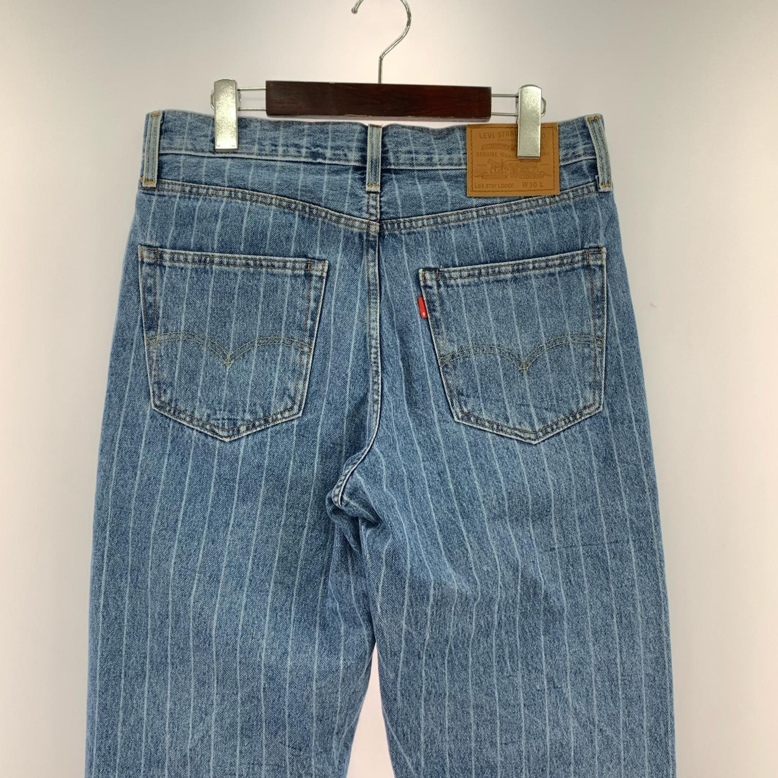 デニムパンツ stay loose w30 30 ブルー