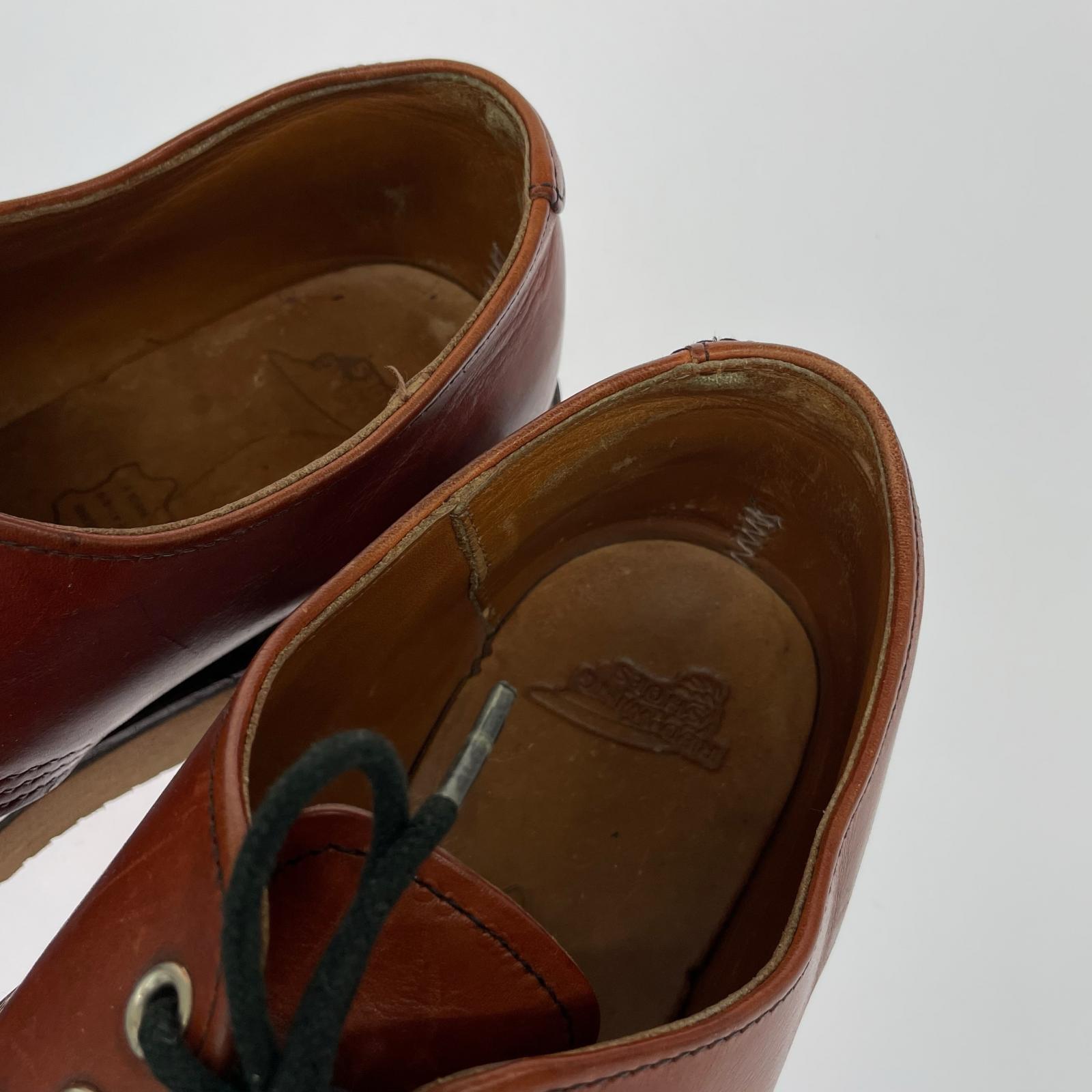 ブーツ RED WING オックスフォード 8001 ブラウン (9D) 27cm (US9 UK8 1/2 EU44) ブラウン