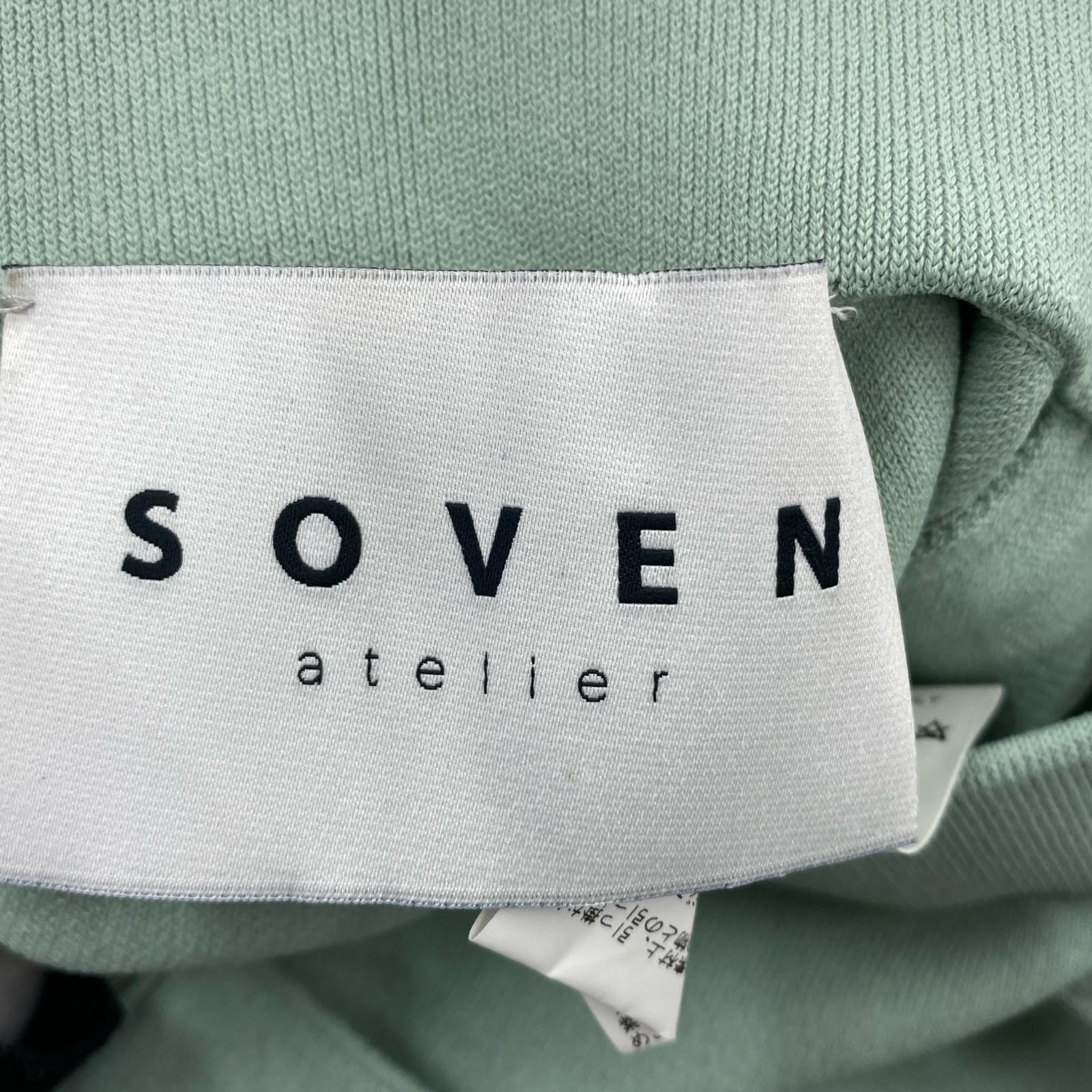 パンツ atelier soven 23AW レーヨンポリパンツ M ミント M