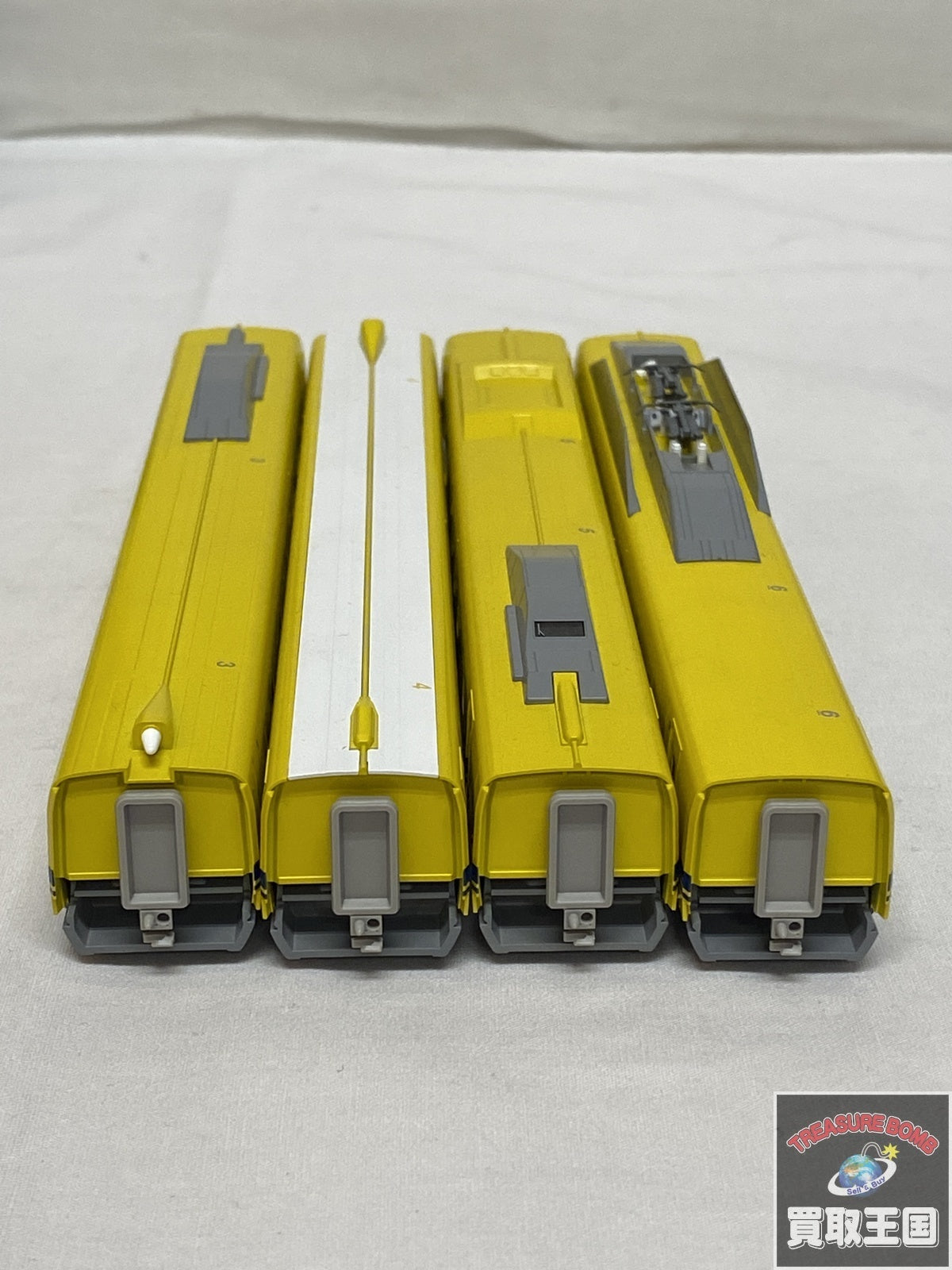 923型3000番台 ドクターイエロー 増結セット(4両車) 鉄道模型車両