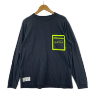 長袖Tシャツ ACANTHUS メッシュポケット L/Sカットソー L ブラック