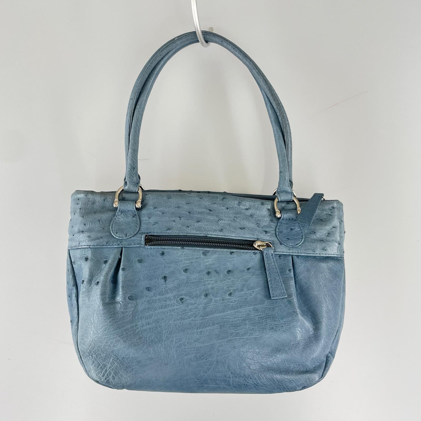 ショルダーバッグ JRA オーストリッチ ショルダー2WAY