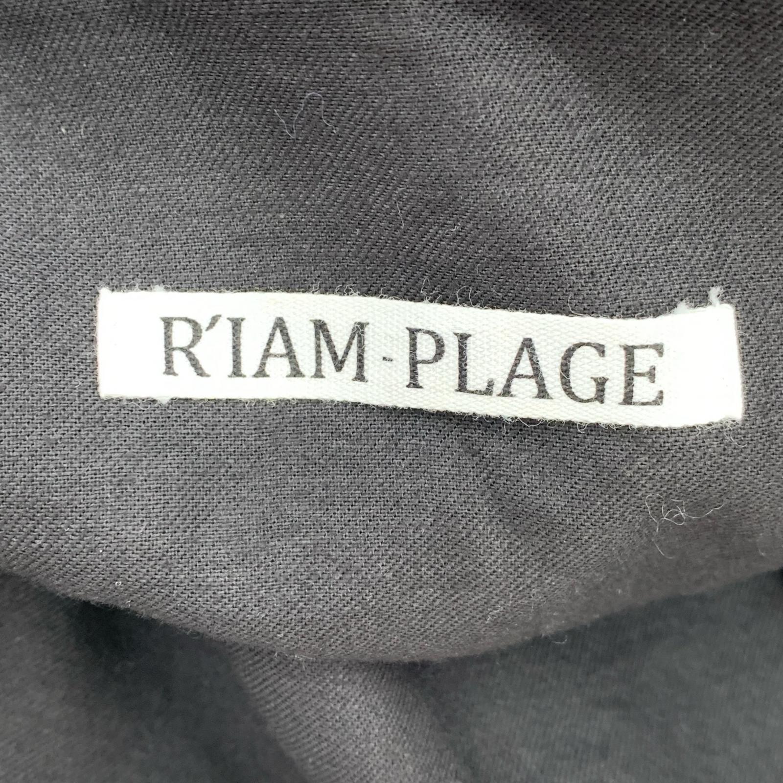 ロングスカート R'IAM PLAGE ゴブラン 黒 36 マルチカラー